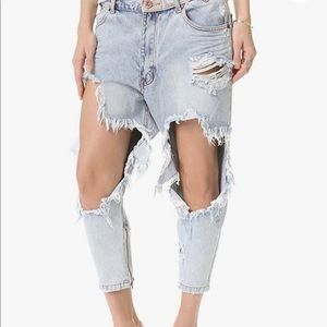 One Teaspoon women’s king pin jeans, diamonds, 27